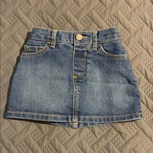 2t denim skirt